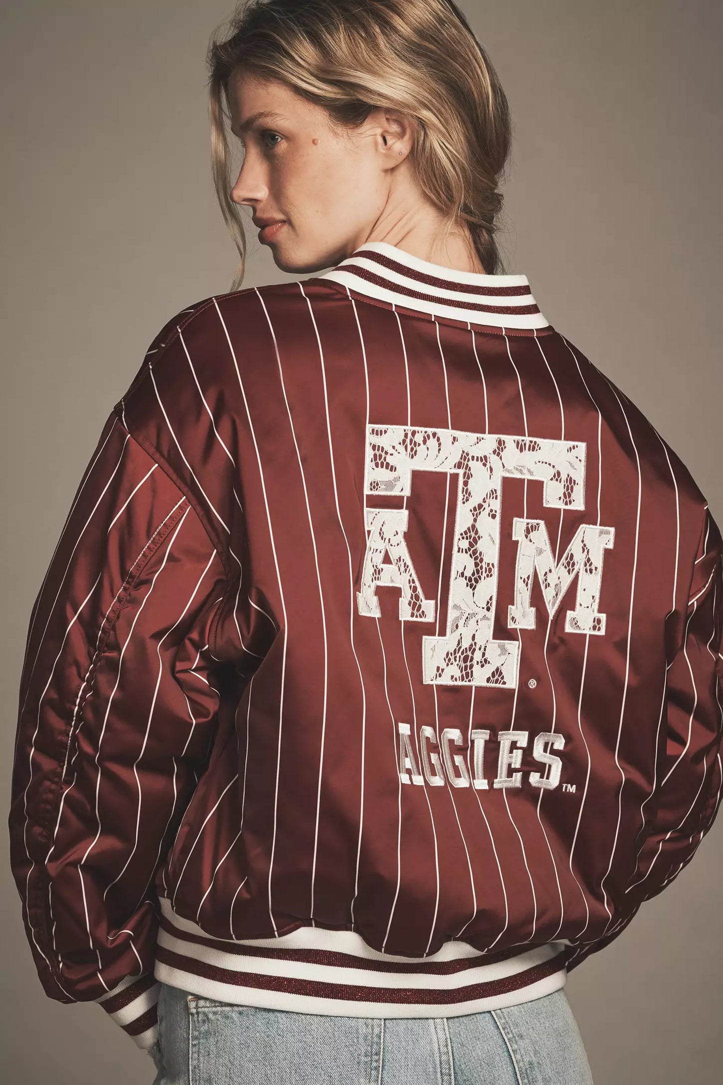 The Wild Collective NCAA Bomber Jacket