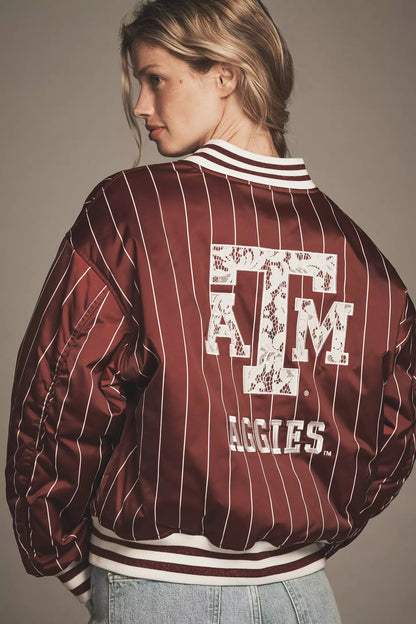 The Wild Collective NCAA Bomber Jacket