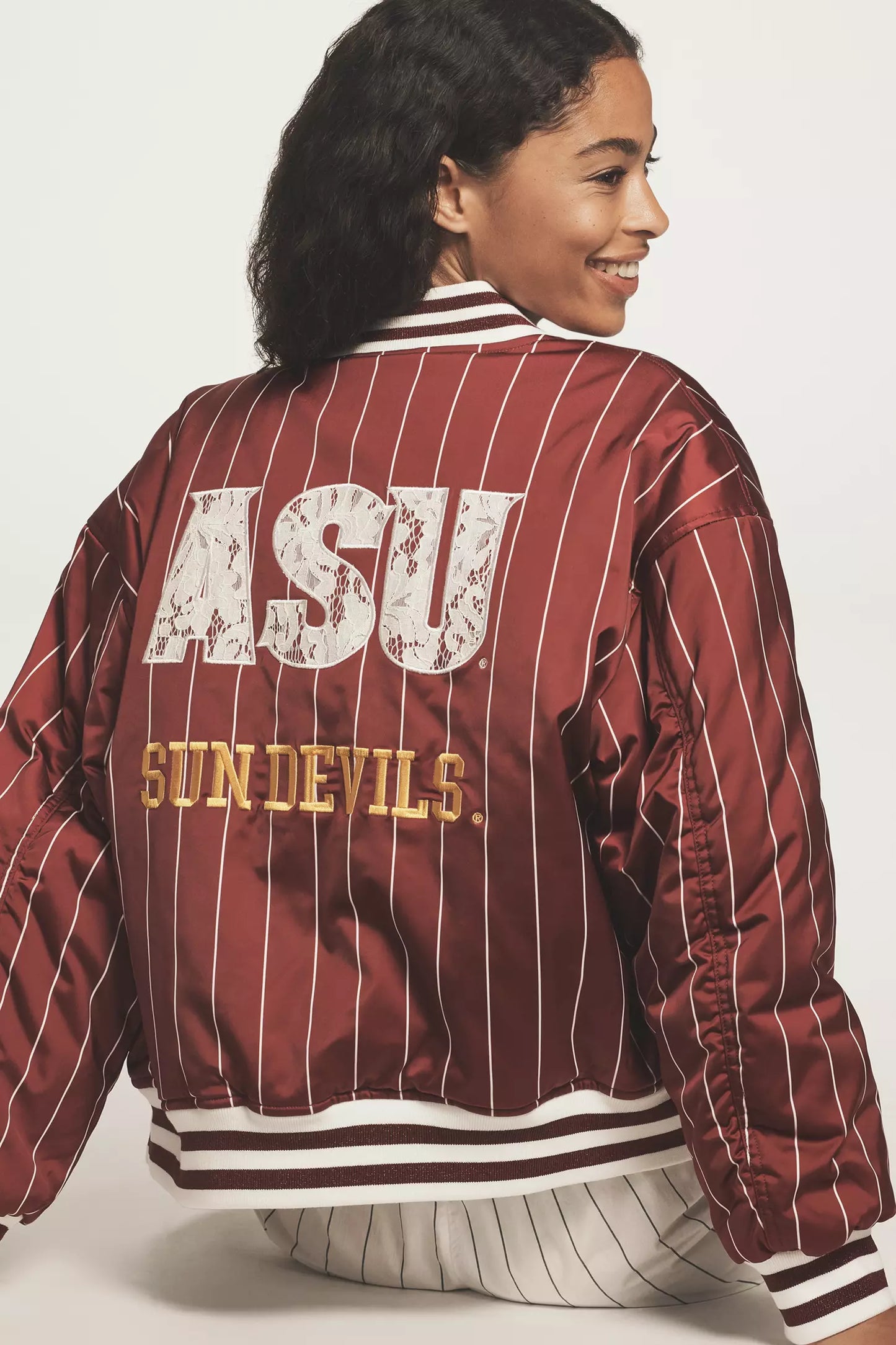 The Wild Collective NCAA Bomber Jacket