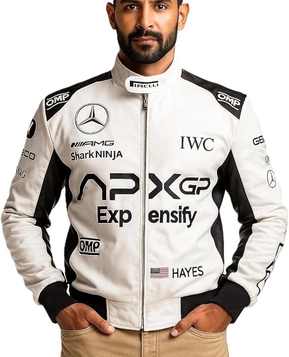 APXGP Leather Racing Jacket