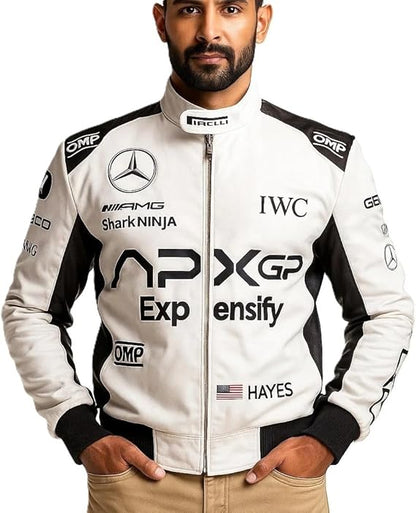APXGP Leather Racing Jacket