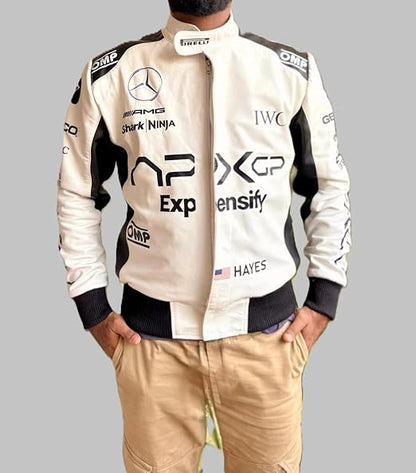 APXGP Leather Racing Jacket