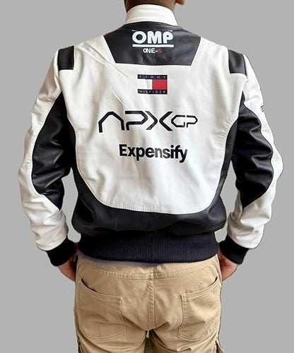 APXGP Leather Racing Jacket