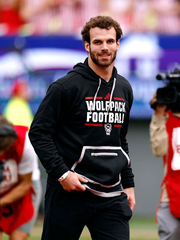 Payton Wilson NC State Wolfpack Football Hoodie