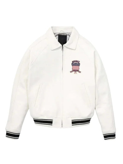Iconic White Avirex Jacket