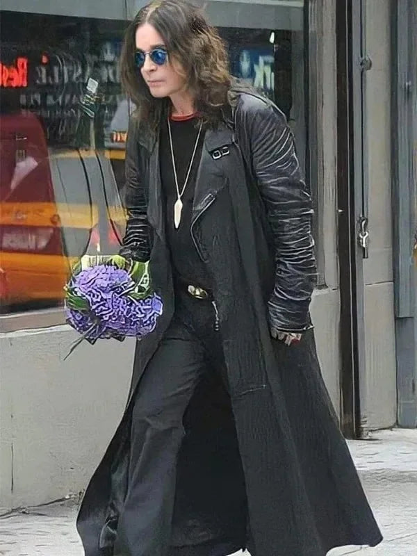 Ozzy Osbourne Leather Coat