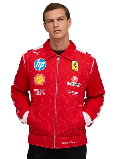 Scuderia Ferrari HP 2025 Monza Team Jacket
