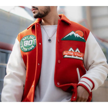 All Day Ski 80 Varsity Jacket