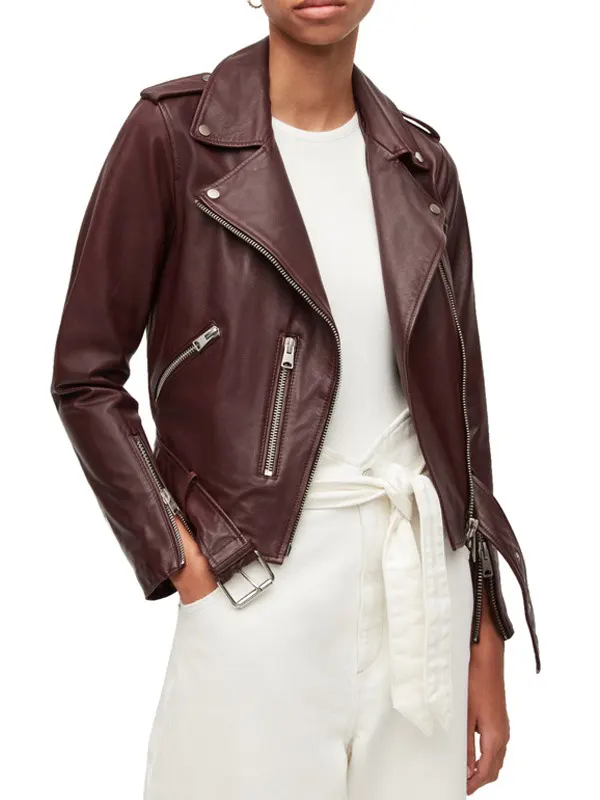 Virgin River Brie Sheridan Leather Jacket