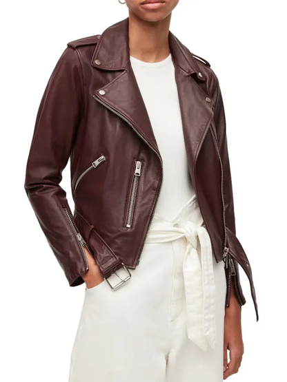 Virgin River Brie Sheridan Leather Jacket