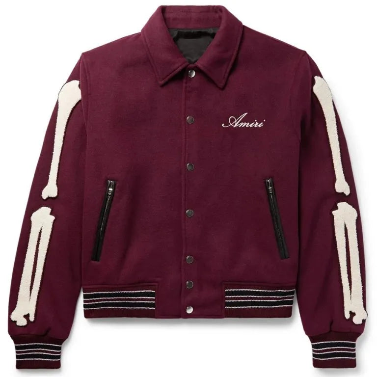 Men’s Amiri Bones Varsity Jacket